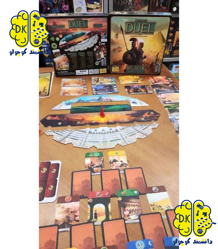 خرید  بازی فکری عجایب هفت‌گانه دوئل (7 Wonders Duel)